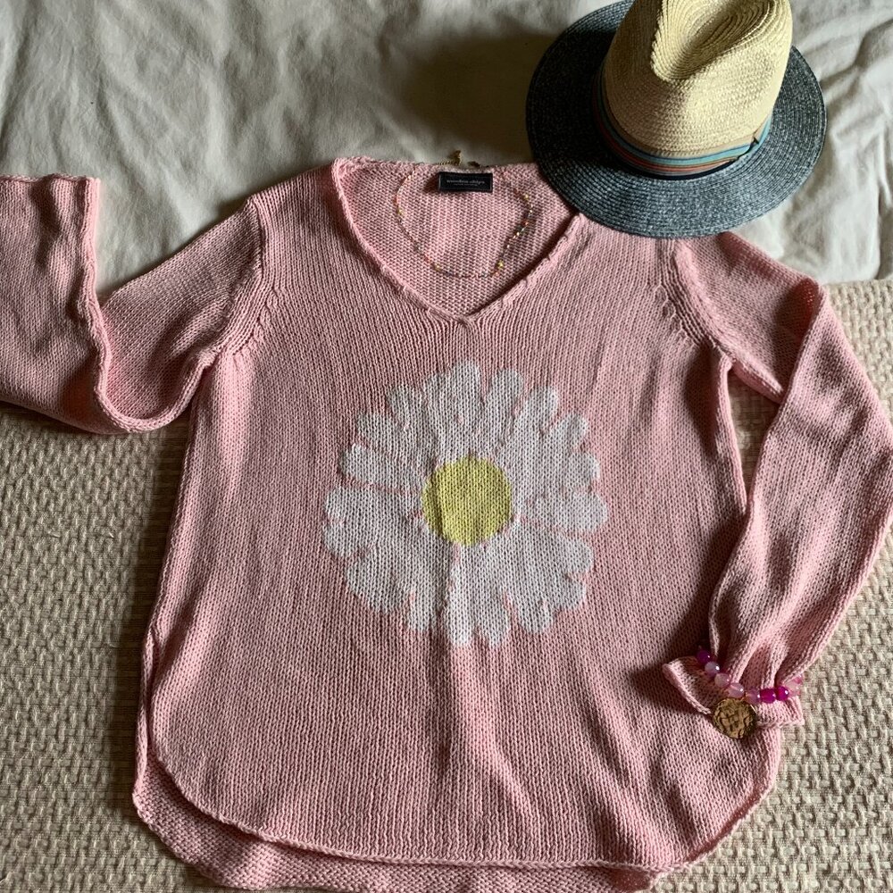 Cute Wooden Ships sweater, just in time for Spring and Summer!